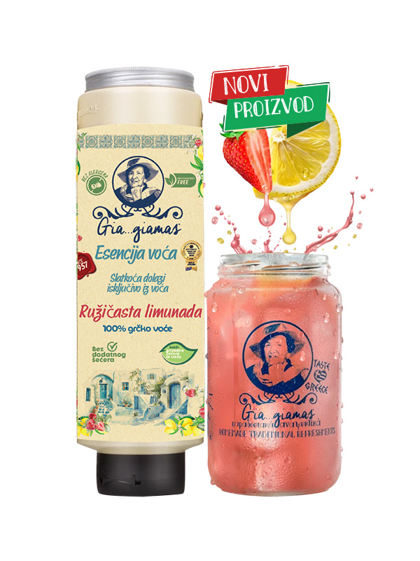 Gia...giamas Limun & jagoda bez dodatog šećera - 750ml